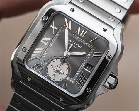 dual time cartier|cartier santos dual time watch.